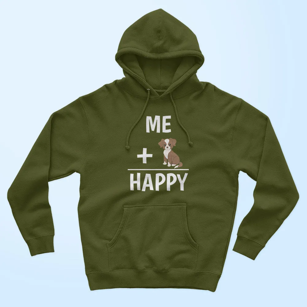 Me & Dog = Happy Unisex Hoodie