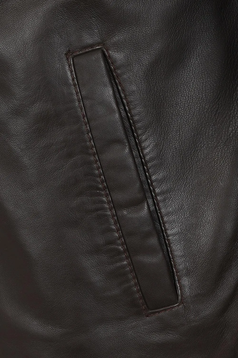 Men's Brown Classic Real Leather Jacket for Every Occasion - 'ANDREW'