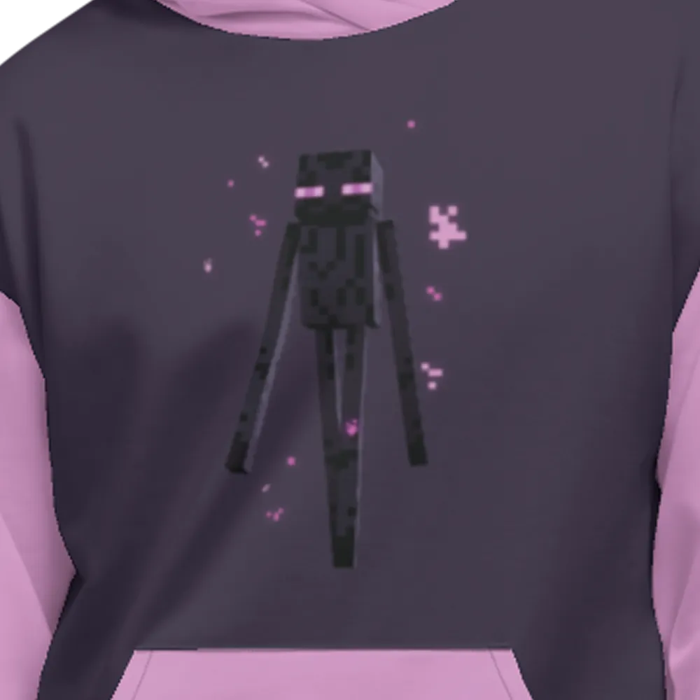 Minecraft Enderman Adult Pullover Hoodie