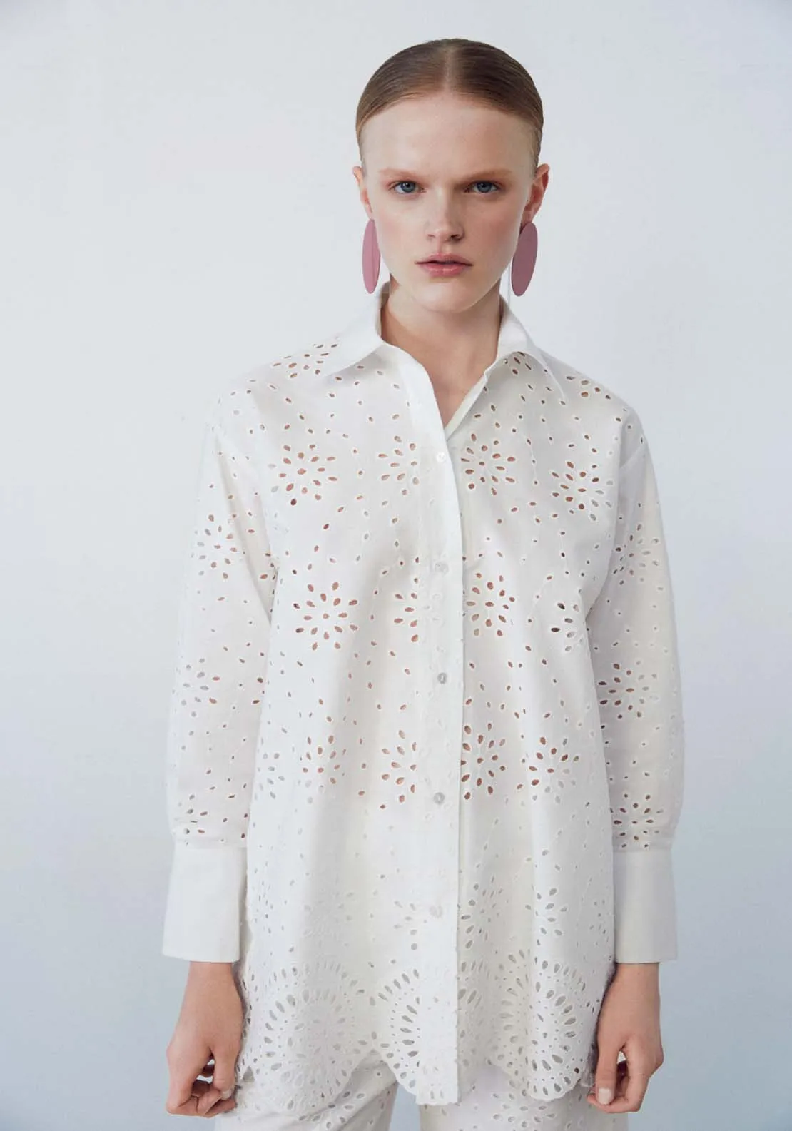 Openwork shirt