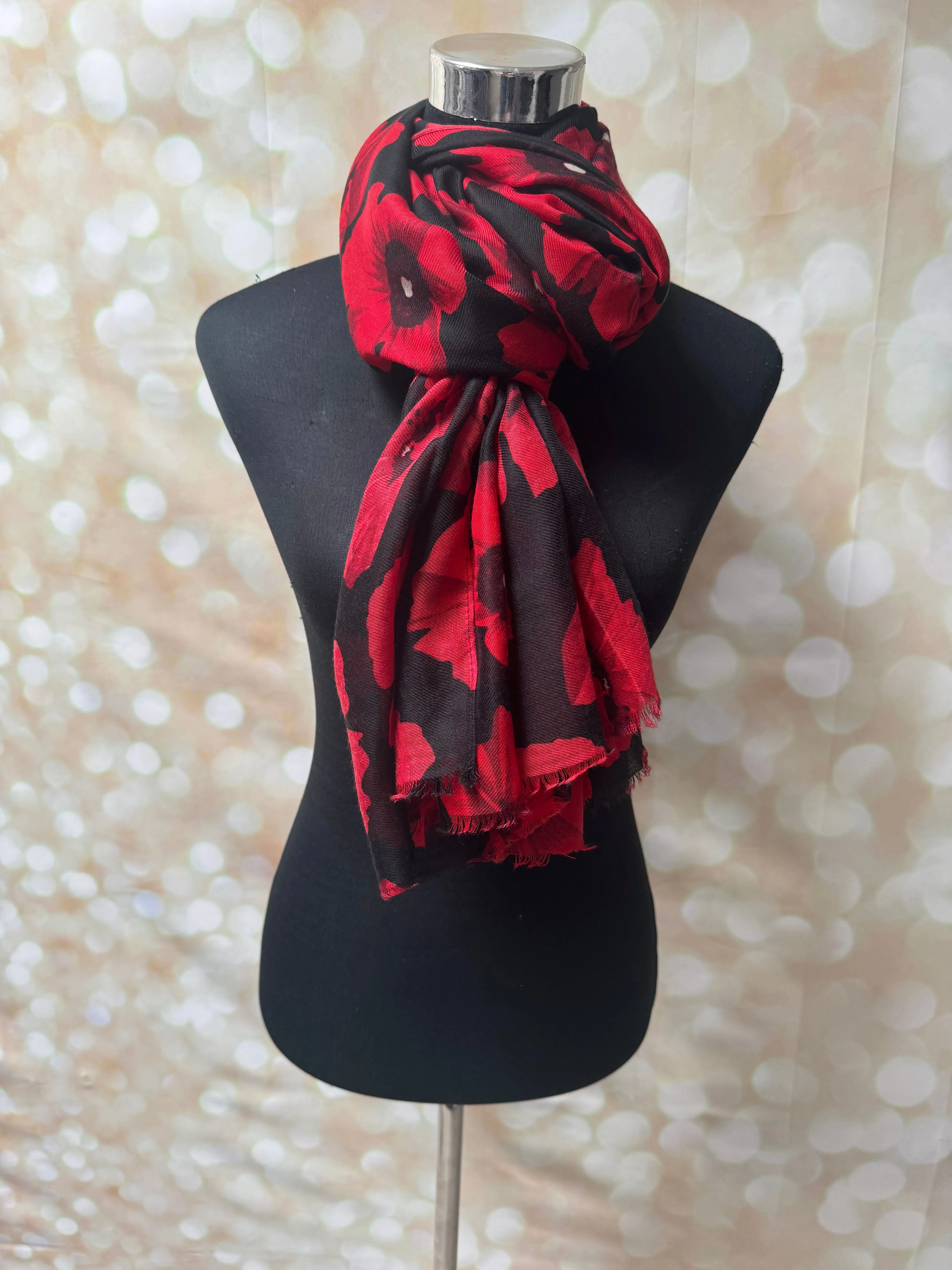 Poppy Scarf