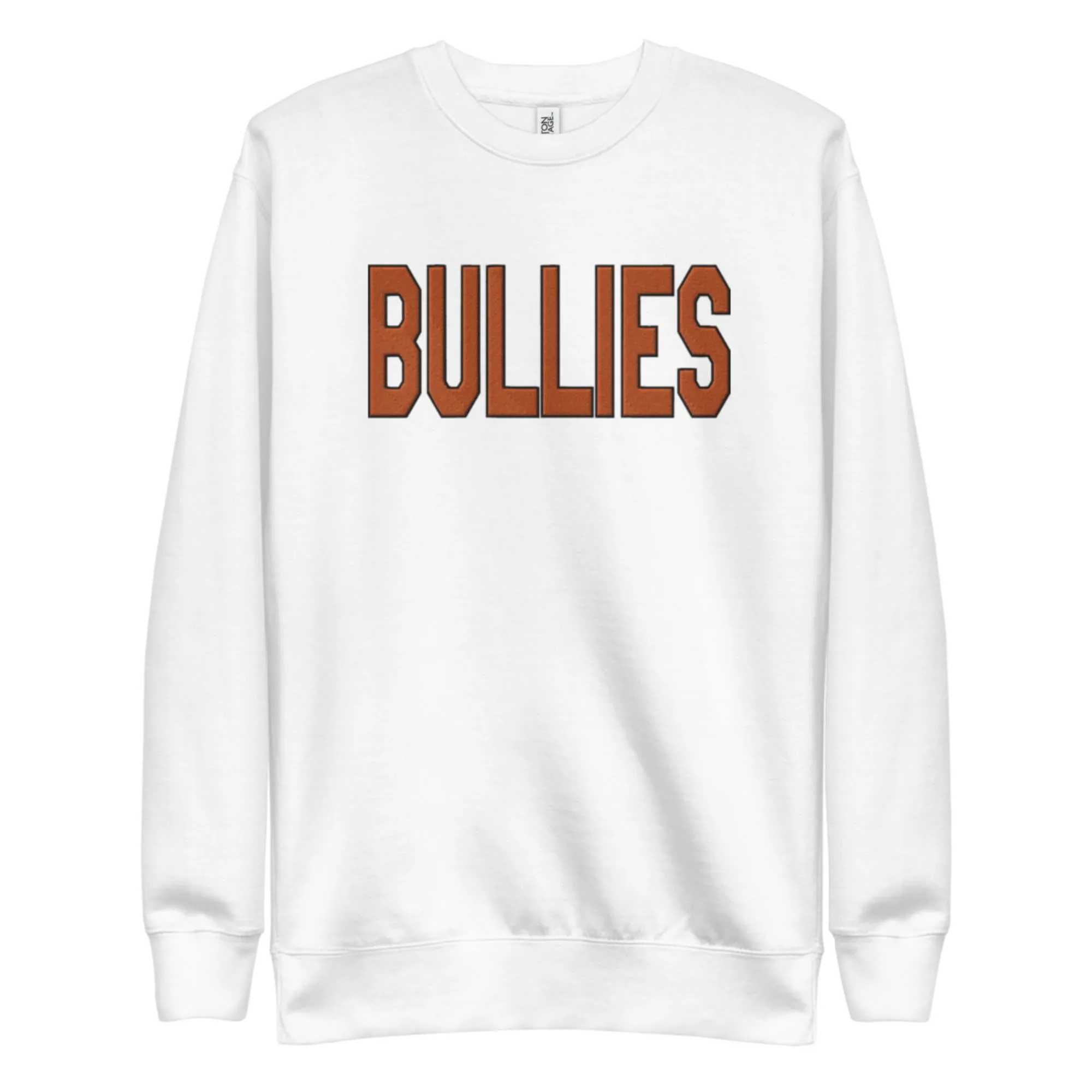 "Bullies" Embroidered Sweatshirt