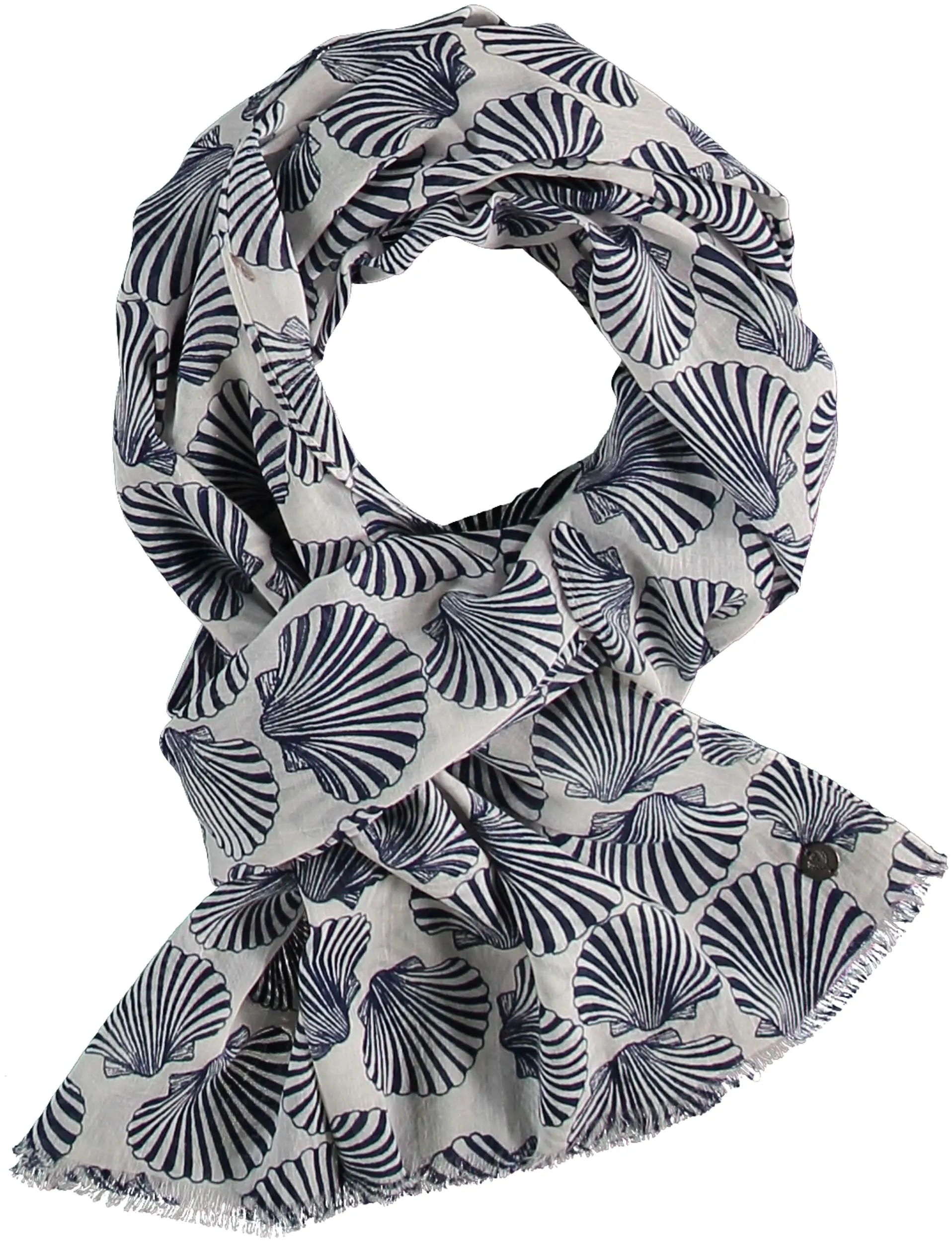 Shells Galore Cotton Scarf