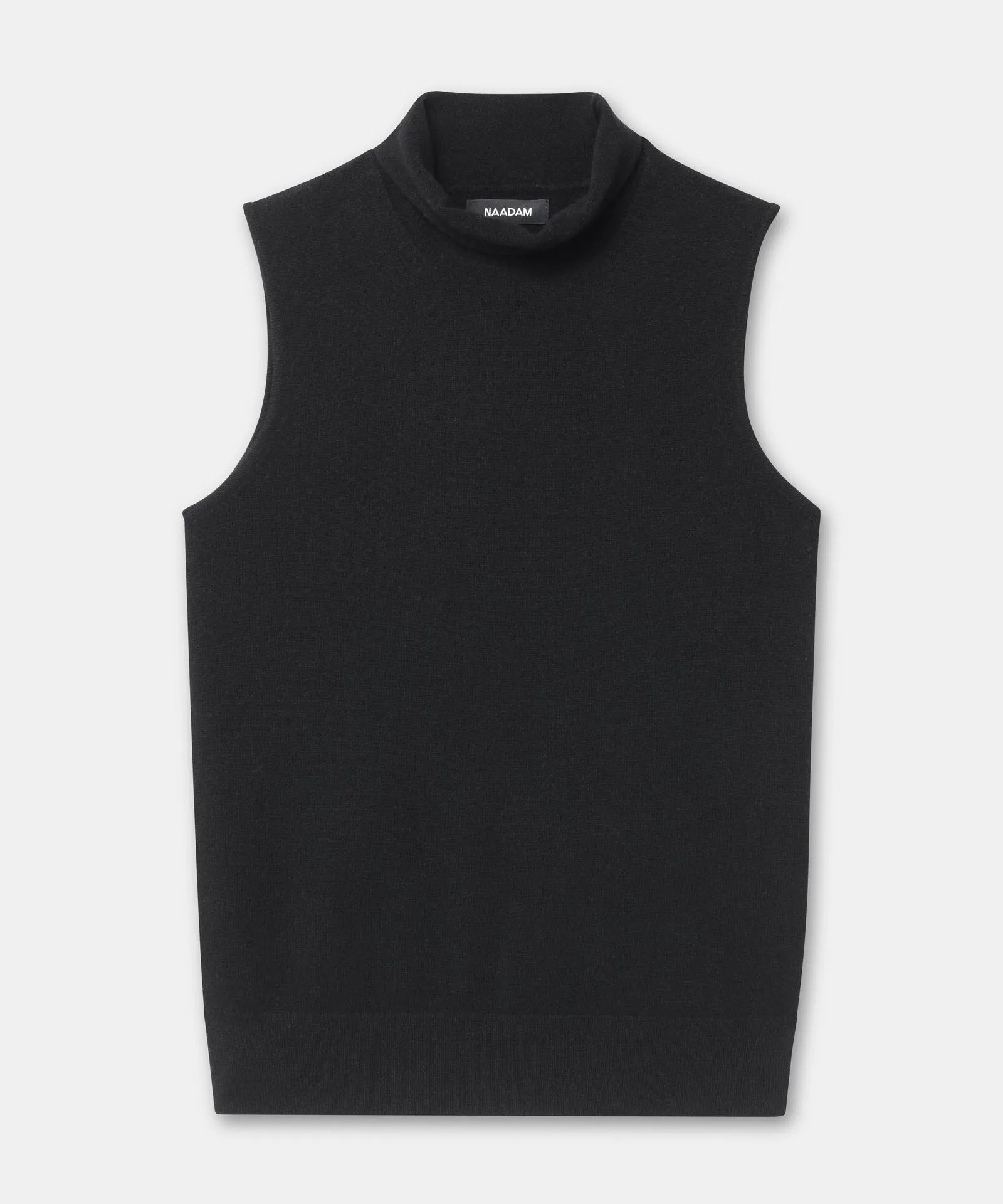 Signature Cashmere Sleeveless Turtleneck