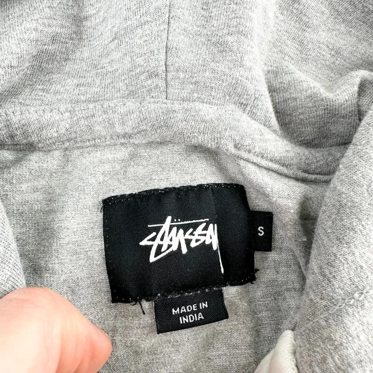 Stussy striped hoodie size S