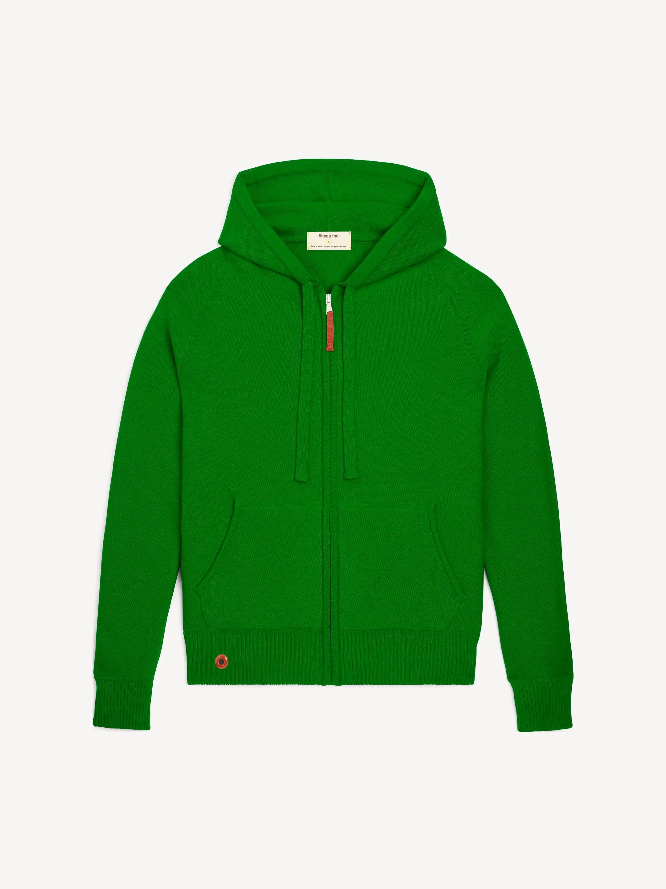 The Zip Hoodie - Bottle Green