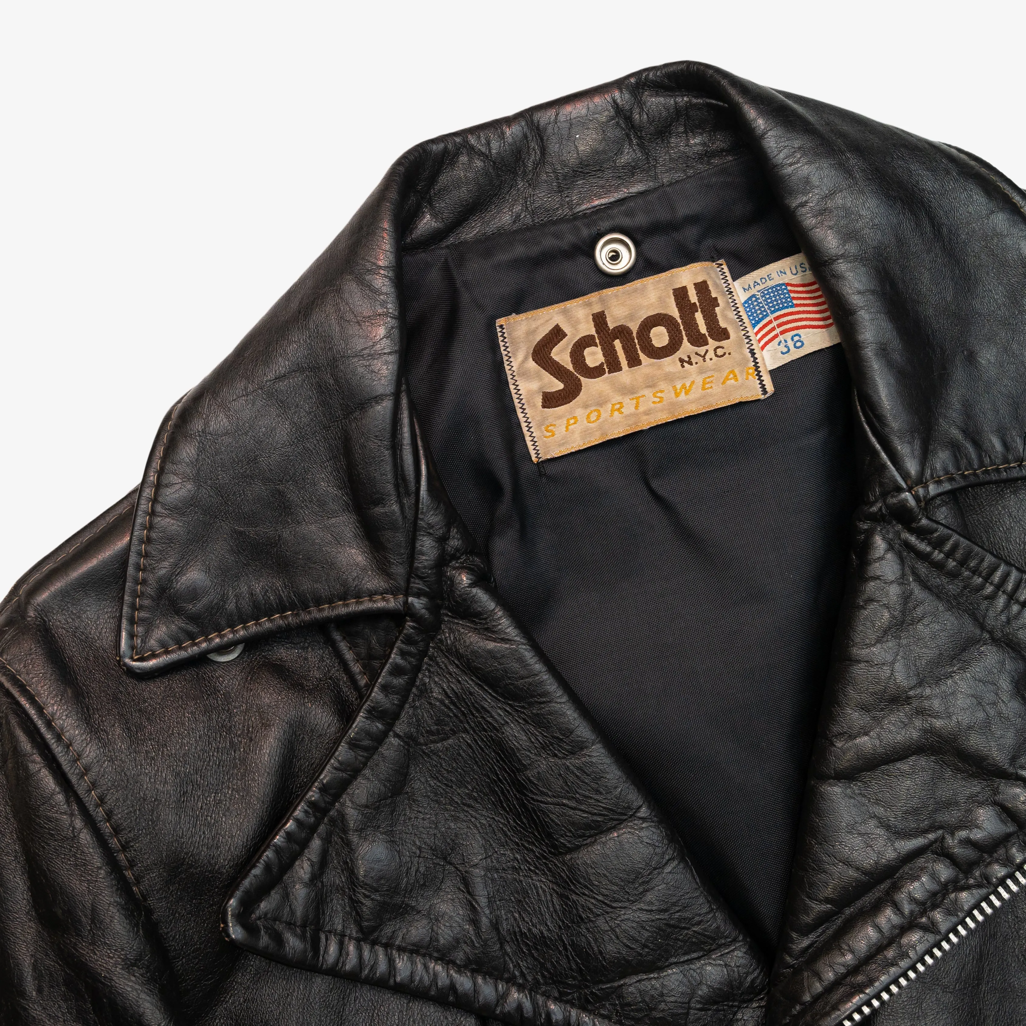 VINTAGE SCHOTT LEATHER JACKET